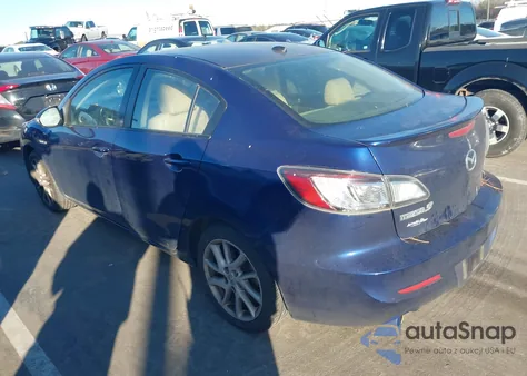 2012 Mazda 3 S z USA, uszkodzony, nr VIN JM1BL1W56C1608726